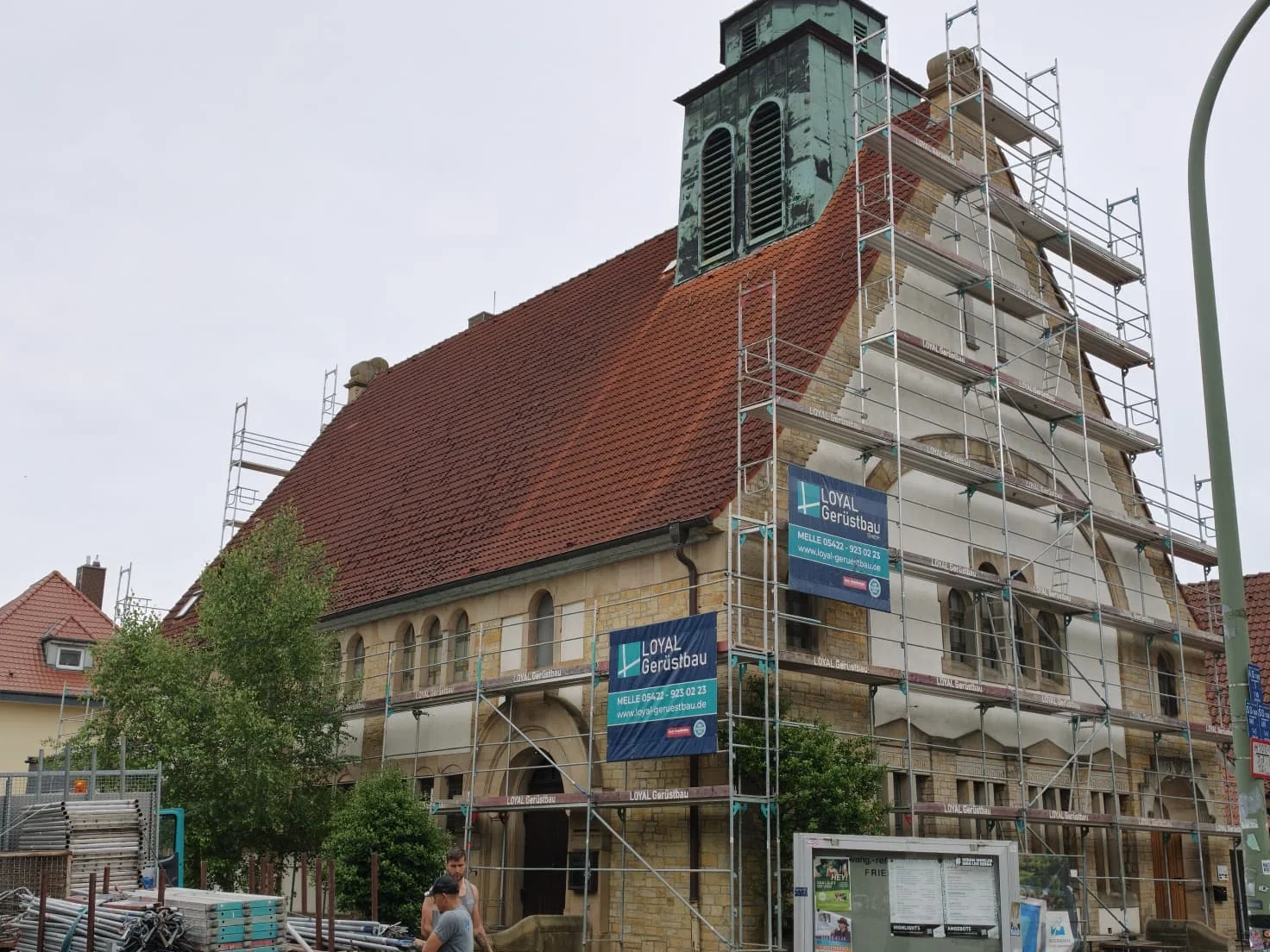 Historischer Giebel. – Historischer Bestand